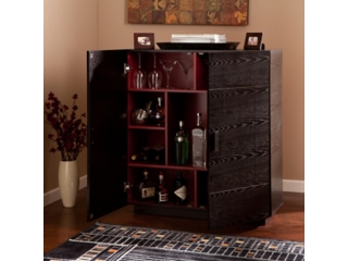 Southern enterprises deals corner bar cabinet