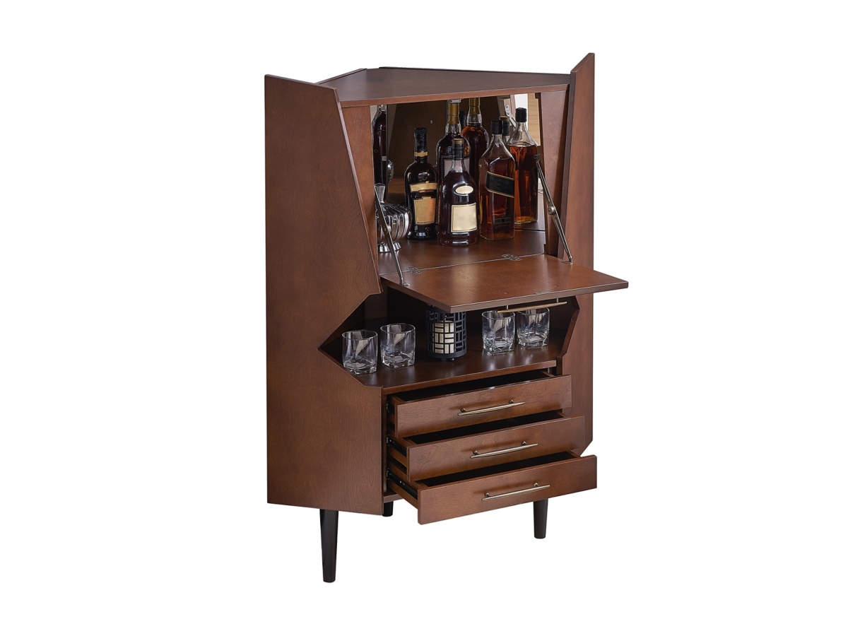 Ashley furniture liquor deals cabinet