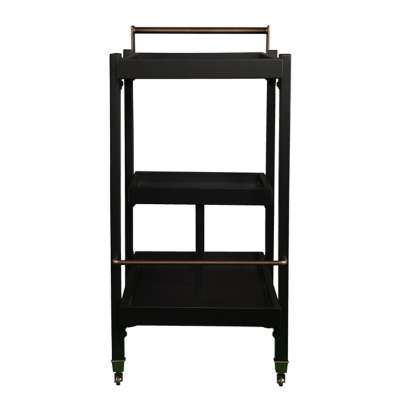 SEI Mid-Century Modern Bar Cart - Thumbnail 2
