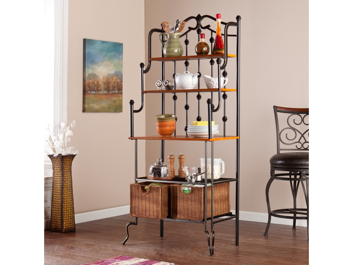 Ashley furniture outlet bakers rack