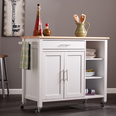 Butcher Block Kitchen Cart