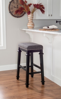 Kennedy Bar Stool, Black