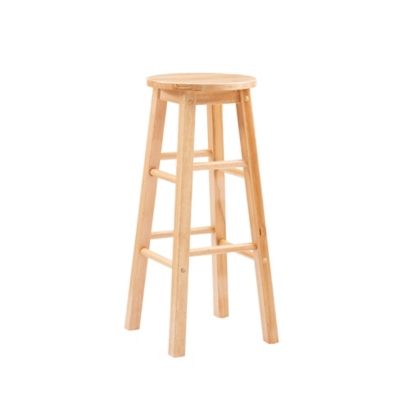 Linon Cyrus Round Bar Stool Ashley