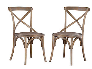 Linon Cara Set of Two Bentwood Chairs, , large