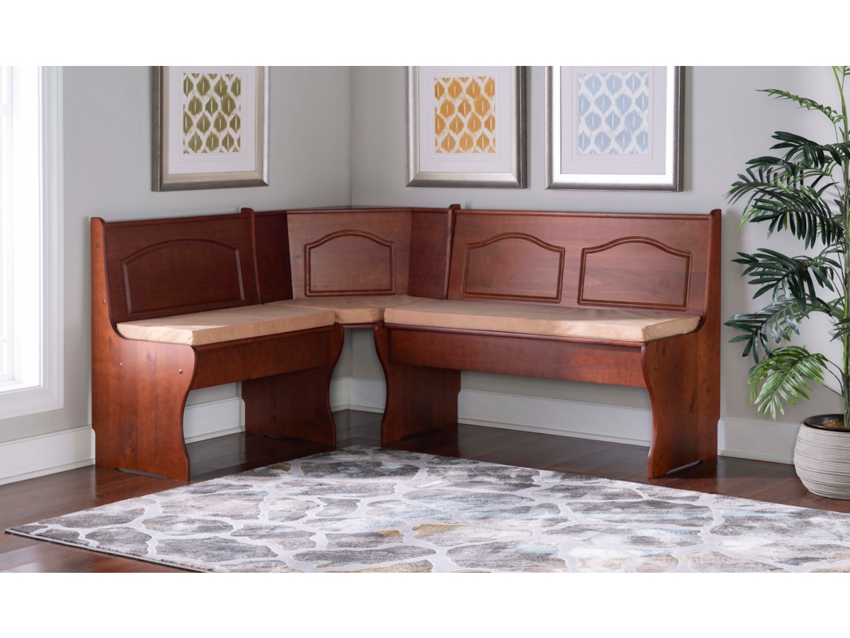 Kitchen nook cushion set top