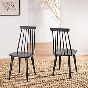 Louis 17" Spindle Side Chair (Set of 2), Gray, rollover