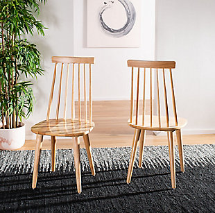 Louis 17" Spindle Side Chair (Set of 2), Natural, rollover