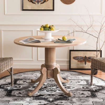 Clarity Drop Leaf Dining Table, Rustic Natural, rollover