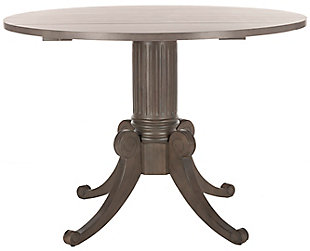 Clarity Drop Leaf Dining Table, Gray Wash, large