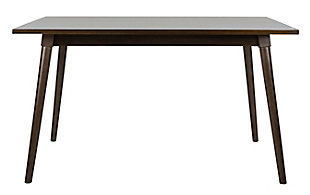Brady Rectangular Dining Table, Gray Walnut, large