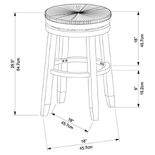 The Sea Grass Counter Stool White provides a simple sturdy round frame accented by the natural sea grass swivel seat. This casual Counter Stool with its beautiful white finish will compliment any décor. Some Assembly Required.Seat height 25.75" | Weight Capacity 275 lbs | Seat Dimensions 15.55" x 15.55" x 2.17" |  natural sea grass swivel seat