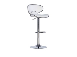 Chrome Adjustable Height Bar Stool