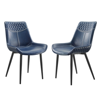Linon Griffin Blue Dining Chairs, set of 2, , large