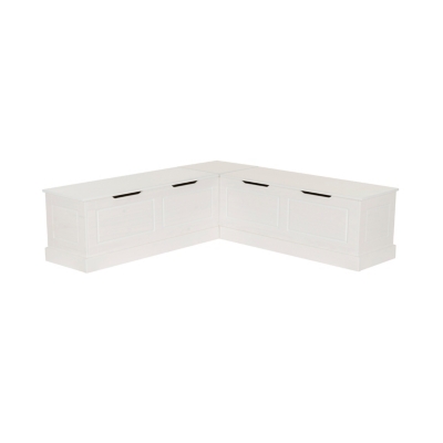 Linon Landin Backless Corner Breakfast Nook | Ashley