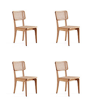 Giverny Dining Chair Set of 4, Natural, large