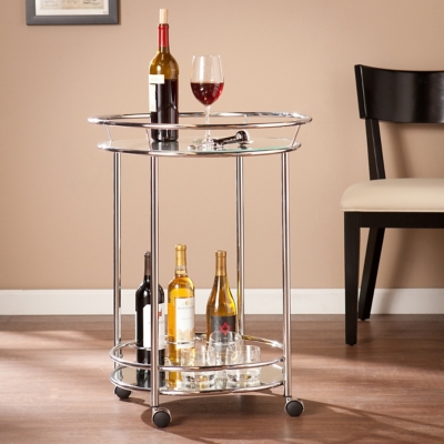 Anaya Anaya Bar Cart - Chrome, , rollover