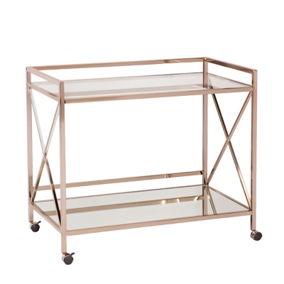 Dresden Dresden Bar Cart, Gold, large