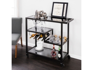 Southern Enterprises Furniture Holly & Martin Bar Cart