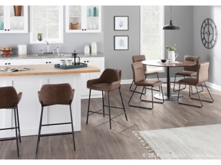 Daniella Counter Height Bar Stool Set
