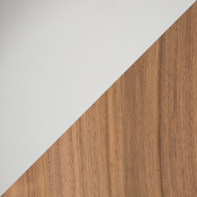 Swatch color Walnut/White 