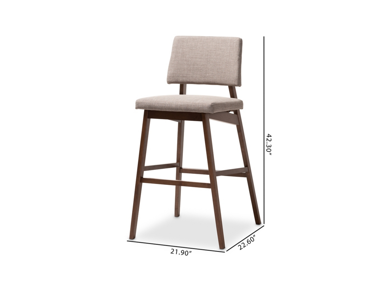 Baxton Studio Colton Bar Stool