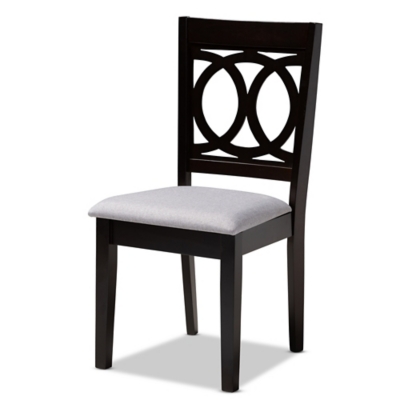 Baxton Studio Lenoir Dining Chairs (Set of 4) - Thumbnail 3