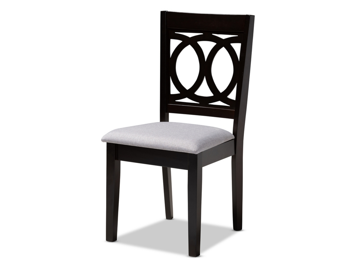 Baxton Studio Lenoir Dining Chairs Set of 4 Ashley