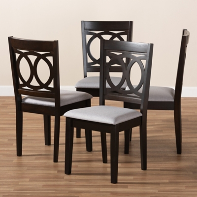Baxton Studio Lenoir Dining Chairs (Set of 4)