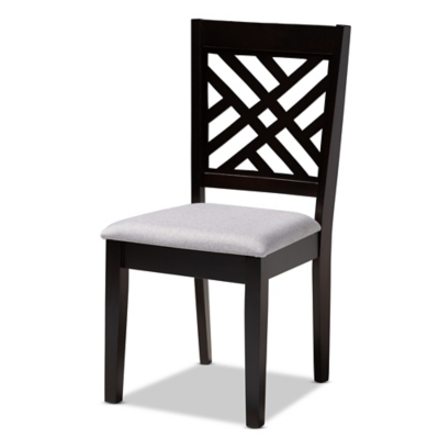Baxton Studio Caron Dining Chairs (Set of 4) - Thumbnail 3