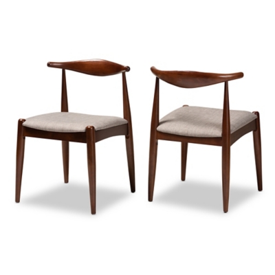 Baxton Studio Amato Dining Chairs (Set of 2)