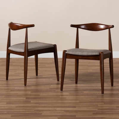 Baxton Studio Amato Dining Chairs (Set of 2) - Thumbnail 2