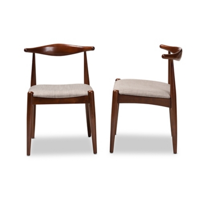Baxton Studio Amato Dining Chairs (Set of 2) - Thumbnail 4