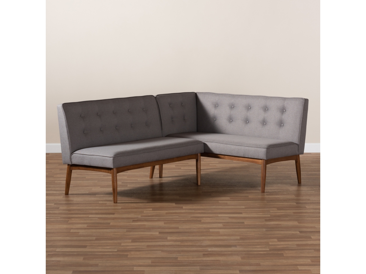 Baxton Studio 53 Arvid Sofa Bench