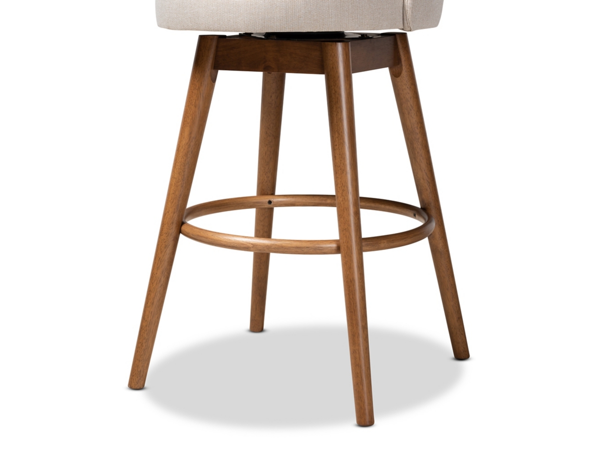 Baxton Studio Carra Bar Stool Set of 2