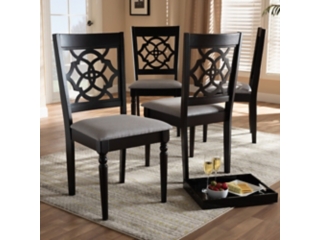 Baxton Studio Renaud Dining Chairs (Set of 4)
