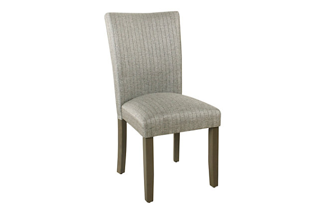 Classic Parsons Dining Chair Set Ashley, Parsons Style Dining Room Sets