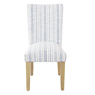 Classic Parsons Dining Chair - Blue Farmhouse Stripe (Set of 2), , rollover