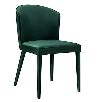 Metropolitan Metropolitan Forest Green Velvet Chair, Green, large