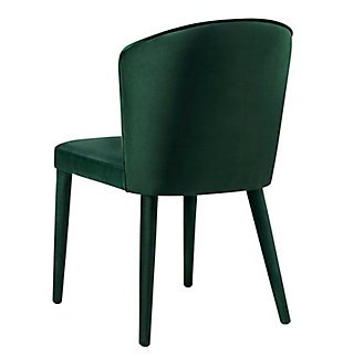 The minimalistic Metropolitan chair features matching upholstered legs in trending velvet fabrics. The steel frame offers strong support and durability. Available in forest green, grey, navy and sea blue. Mix and match hues for a cleverly curated effect.Handmade by skilled furniture craftsmen | Sumptuous velvet upholstery | Steel frame is strong and durable | Upholstered legs | Available in multiple color options | Assembly required