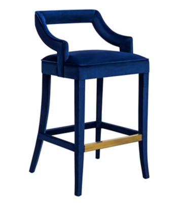 Counter stools online blue