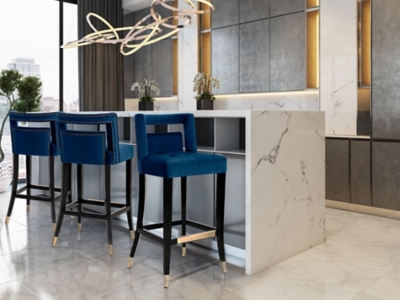 Marble bar stools hot sale