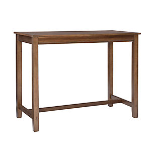 Claridge 36 inch Counter Height Pub Table, Rustic Brown, Rustic Brown, large