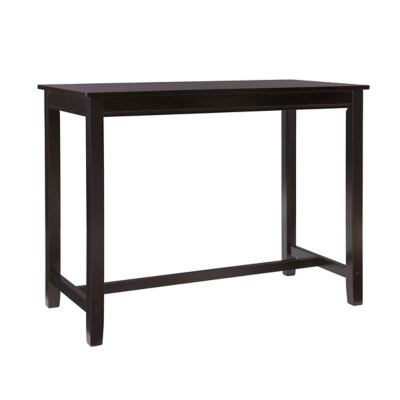 Linon Claridge Counter Height Pub Table, Black, large