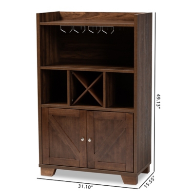 Wine cabinet ashley discount furniture