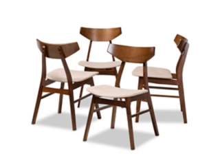 Baxton Studio Danica Dining Chairs (Set of 4)