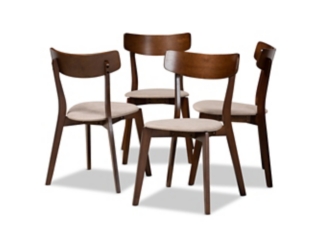 Baxton Studio Iora Dining Chairs (Set of 4)