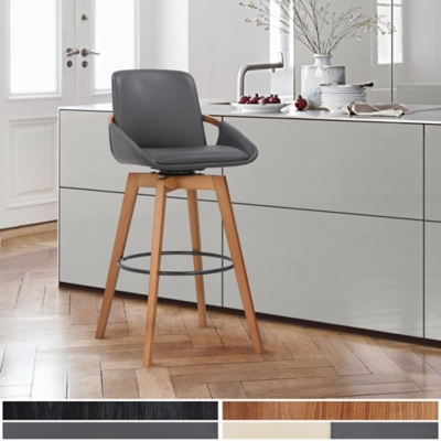 Baylor Counter Height Bar Stool, Gray