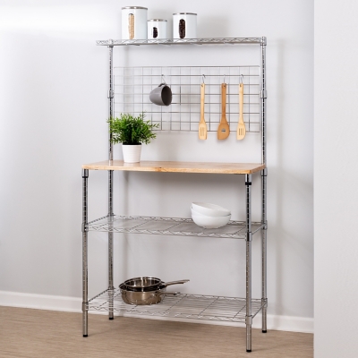 Bakers Rack   , Chrome