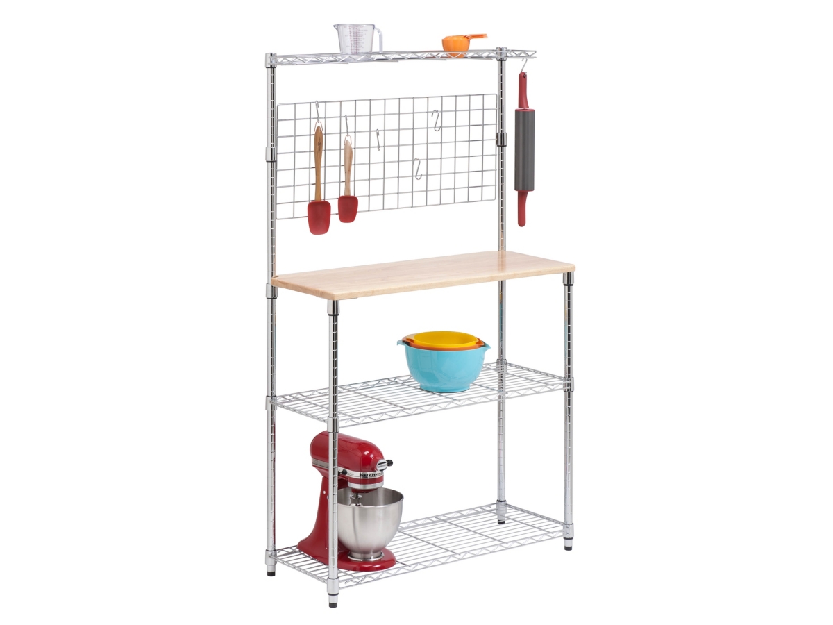 Bakers rack ashley furniture hotsell