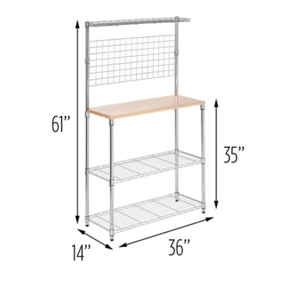 Bakers rack ashley discount furniture